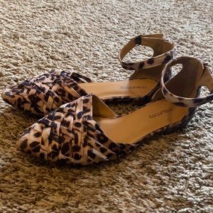 Cheetah print dress shoes